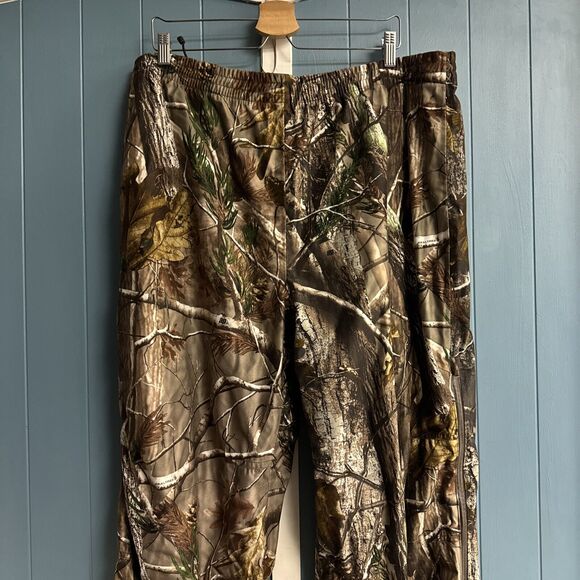 Russell outdoors Pants Mens‎ XL Brown Realtree AP Hunting Camo Deer Side Zip - Picture 3 of 12